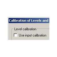 Turn off calibration