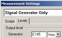 Output Signal Level